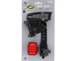 NiteRider Bike Lights|Lumina Micro 900 & Vmax+ Combo Light Set (900/150 Lumens)