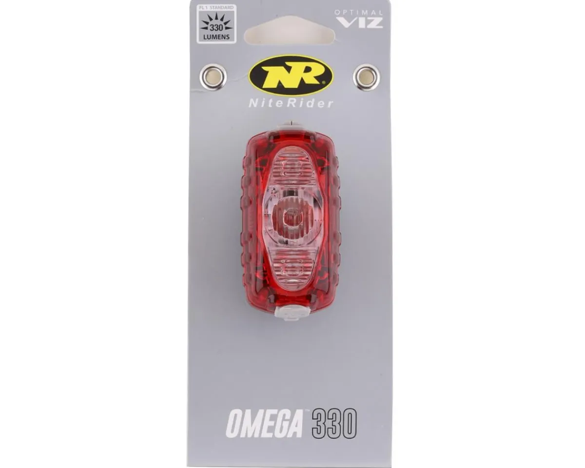 NiteRider Bike Lights|Omega 330 Tail Light (Black)