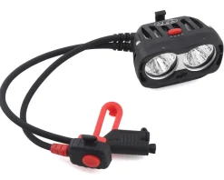 NiteRider Bike Lights|Pro 4200 Enduro Remote LED Headlight System (Black) (4200 Lumens)