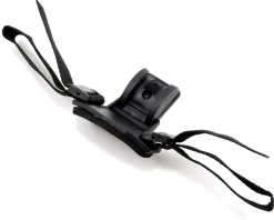 NiteRider Bike Lights|Helmets|Pro Series Angled Helmet Strap Mount (Black) (Dual Beam Headlight)