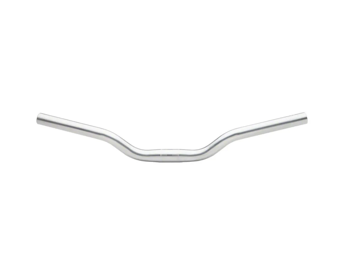 Nitto Handlebars|B259 Urban Riser Handlebar (Silver) (25.4mm) (50mm Rise) (500mm) (12° Sweep)