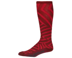 45NRTH Clothing Accessories|Shoes, Socks, & Footwear|Dazzle Midweight Knee High Wool Sock (Chili Pepper/Red) (S)