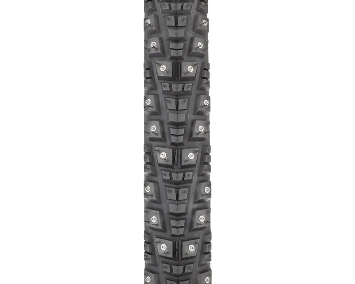 45NRTH Tires|Gravdal Tubeless Studded Gravel/Commuter Tire (Black/Reflective) (700c) (38mm) (252 Studs) (Winter Compound)