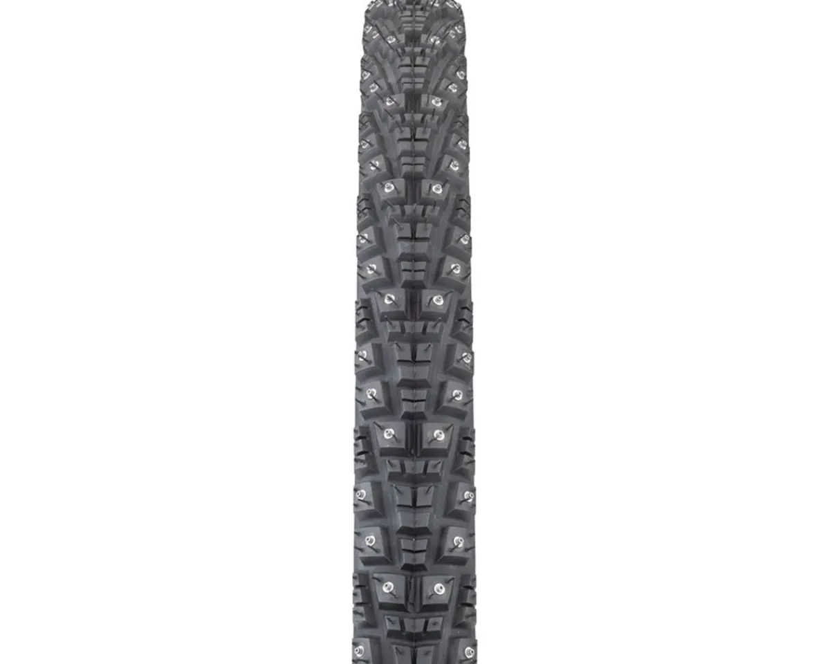 45NRTH Tires|Gravdal Tubeless Studded Gravel/Commuter Tire (Black/Reflective) (700c) (38mm) (252 Studs) (Winter Compound)