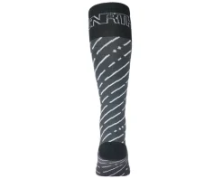 45NRTH Clothing Accessories|Shoes, Socks, & Footwear|Snow Band Midweight Knee High Wool Sock (Dark Grey/Dark Blue) (S)