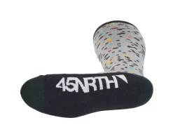 45NRTH Clothing Accessories|Shoes, Socks, & Footwear|Speck Heavyweight Knee High Wool Sock (Grey/Dark Blue) (S)