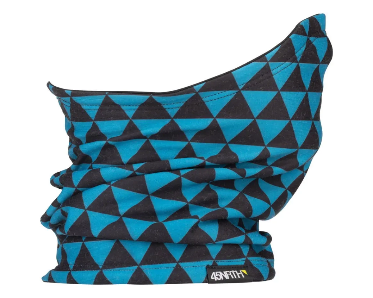 45NRTH Clothing Accessories|Vindkast Reversible Gaiter (Black/Blue) (Universal Adult)