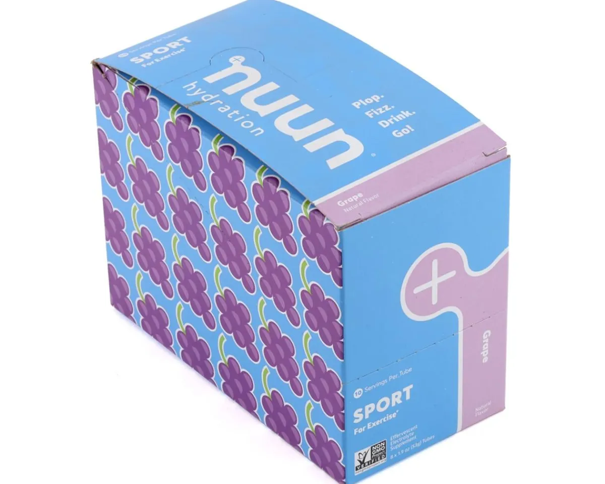 Nuun Nutrition & Skin Care|Sport Hydration Tablets (Grape) (8 Tubes)