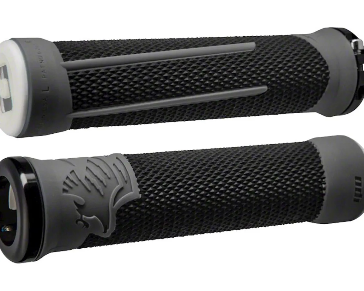 ODI Grips & Handlebar Tape|AG2 Lock-On Grips (Black/Graphite/Black) (135mm)