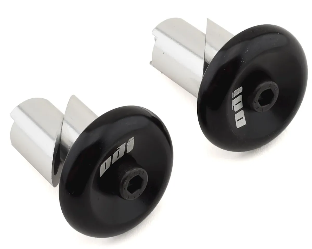 ODI Handlebars|Aluminum Bar Ends (Black) (Pair)