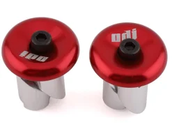 ODI Handlebars|Aluminum Bar Ends (Red) (Pair)