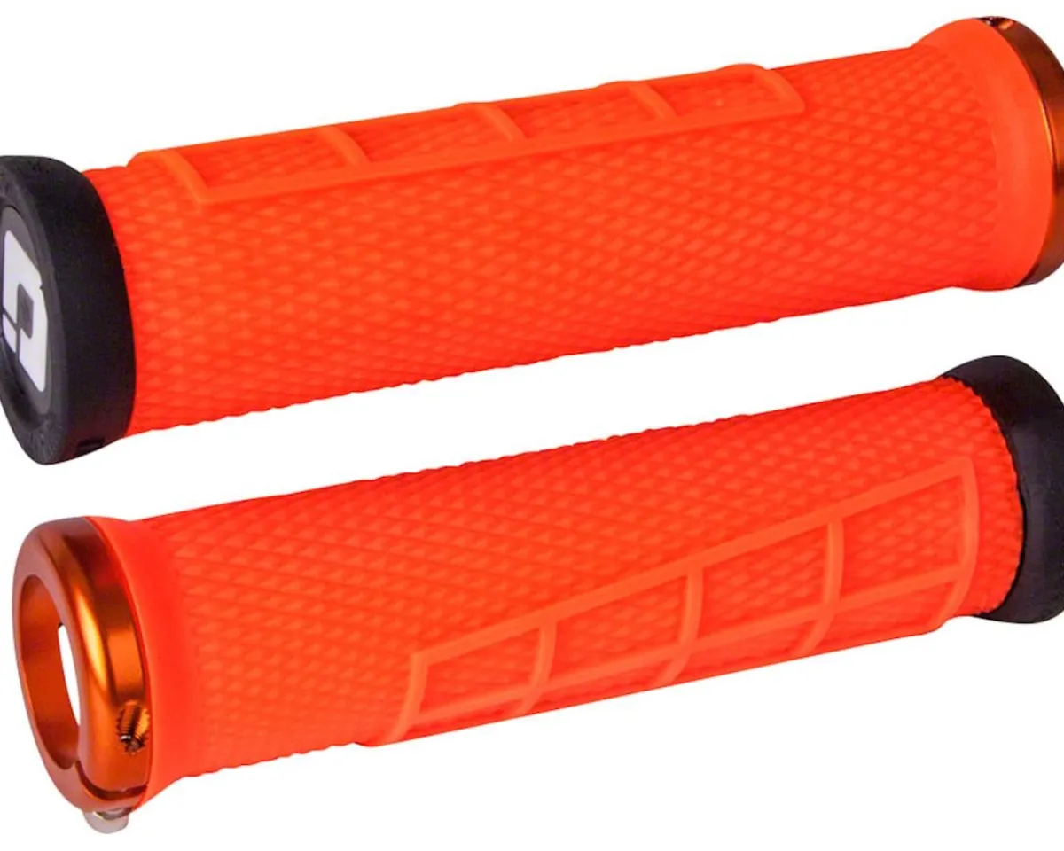 ODI Grips & Handlebar Tape|Elite Flow Lock-On Grips (Orange)