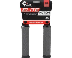 ODI Grips & Handlebar Tape|Elite Motion Lock-On Grips (Graphite/Black)