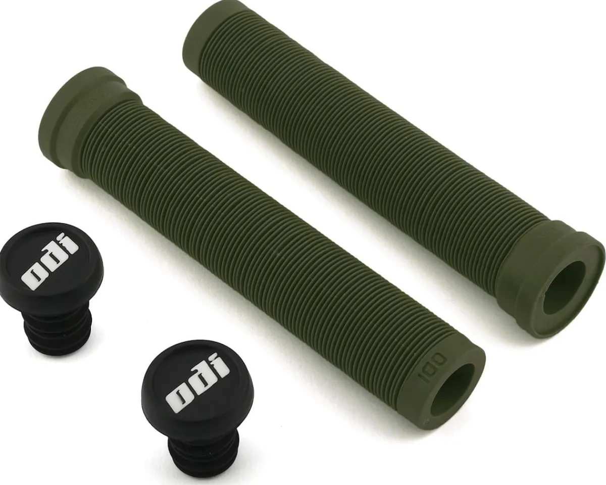 ODI Grips & Handlebar Tape|Longneck SLX Grips (Army Green) (Pair)