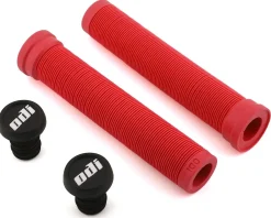 ODI Grips & Handlebar Tape|Longneck SLX Grips (Bright Red) (Pair)