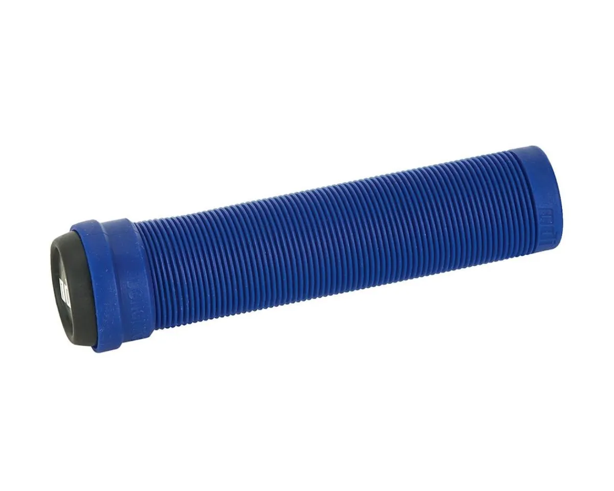ODI Grips & Handlebar Tape|Longneck Soft Compound Flangeless Grips (Blue) (135mm)