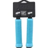 ODI Grips & Handlebar Tape|Longneck Soft Compound Flangeless Grips (Aqua) (135mm)