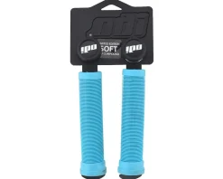 ODI Grips & Handlebar Tape|Longneck Soft Compound Flangeless Grips (Aqua) (135mm)