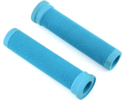 ODI Grips & Handlebar Tape|Longneck Soft Compound Flangeless Grips (Aqua) (135mm)