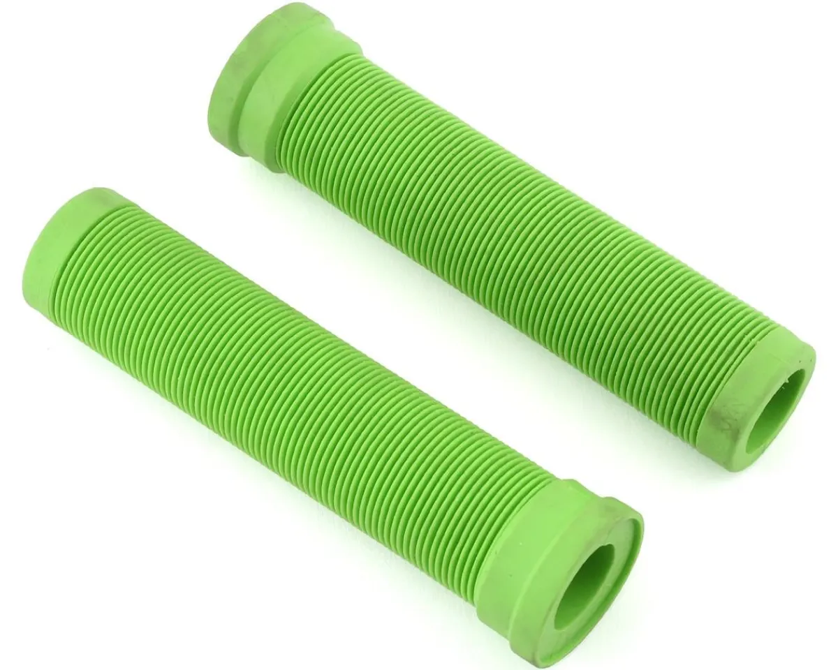 ODI Grips & Handlebar Tape|Longneck Soft Compound Flangeless Grips (Green) (135mm)