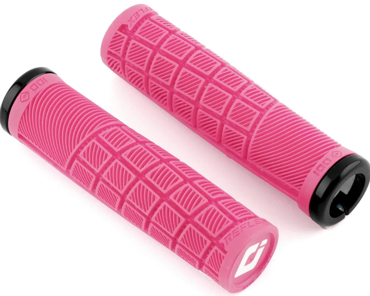 ODI Grips & Handlebar Tape|Reflex MTB Grips (Pink) (Lock-On) (Regular)