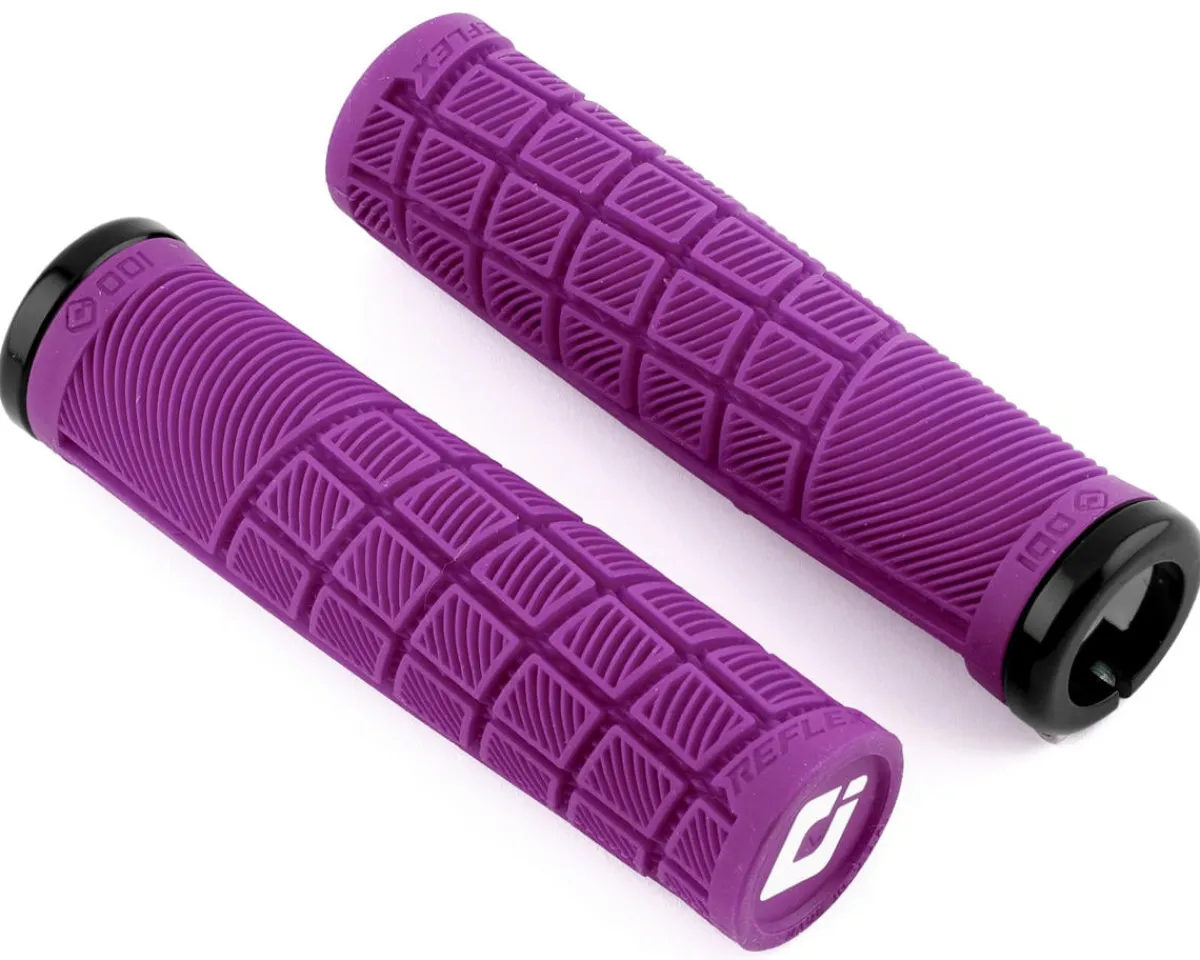 ODI Grips & Handlebar Tape|Reflex MTB Grips (Purple) (Lock-On) (Regular)