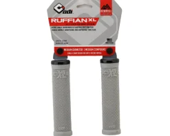 ODI Grips & Handlebar Tape|Ruffian XL V2.1 Lock-On Grips (Grey) (135mm)