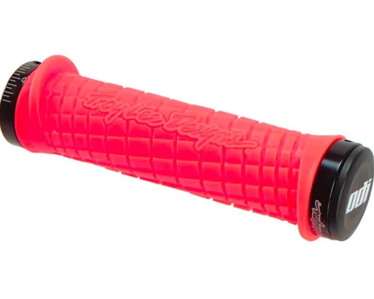 ODI Grips & Handlebar Tape|Troy Lee Designs Signature Series Lock-On Grip Set (Red/Black) (130mm)