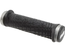 ODI Grips & Handlebar Tape|Troy Lee Designs Signature Series Lock-On Grip Set (Black/Grey) (130mm)