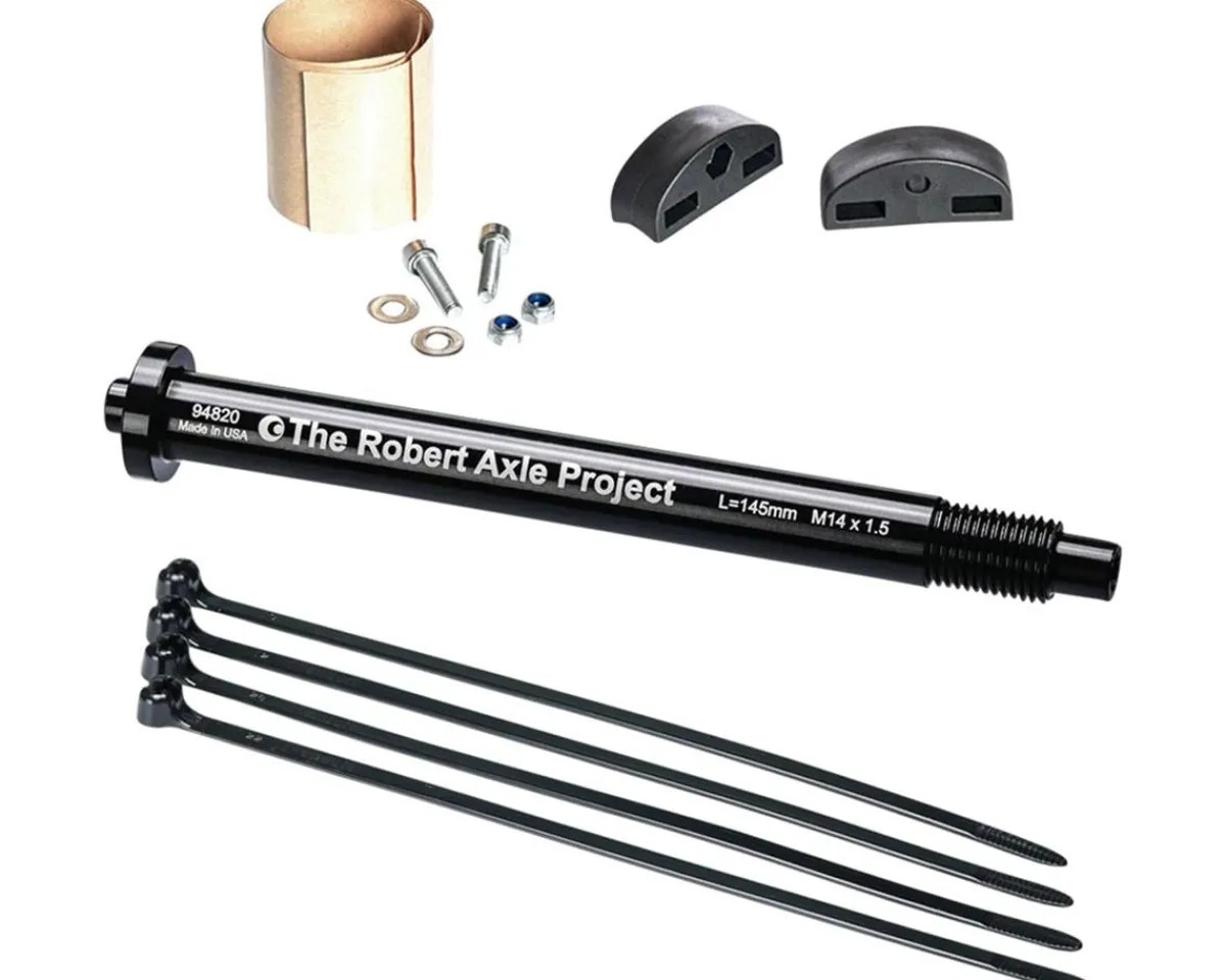 Old Man Mountain Racks, Fenders, & Trailers|Front Fit Kit (15 x 145mm Thru-Axle) (M14 x 1.5) (Fits Fox 15 x 100mm Forks)