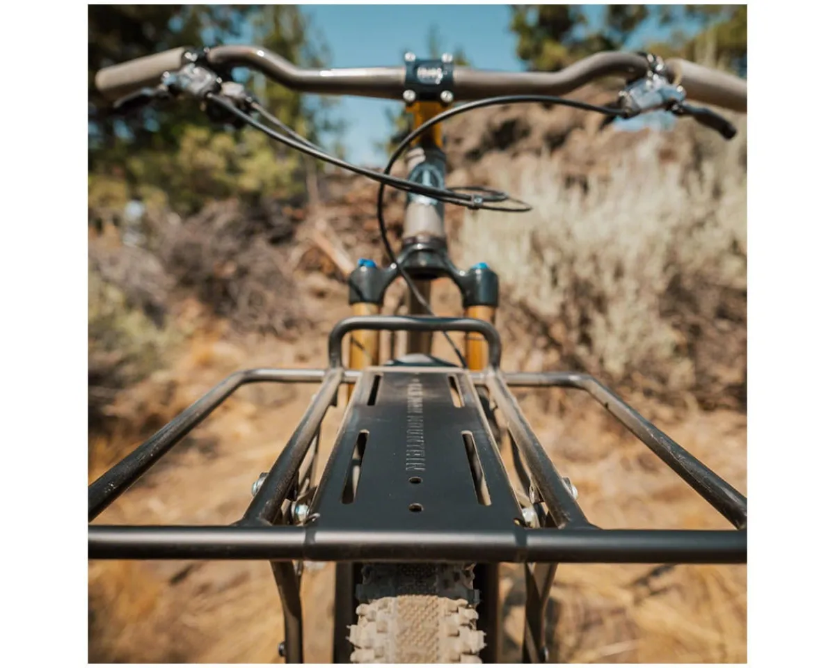 Old Man Mountain Racks, Fenders, & Trailers|Pizza Rack (Black) (w/3-Pack Mounts)