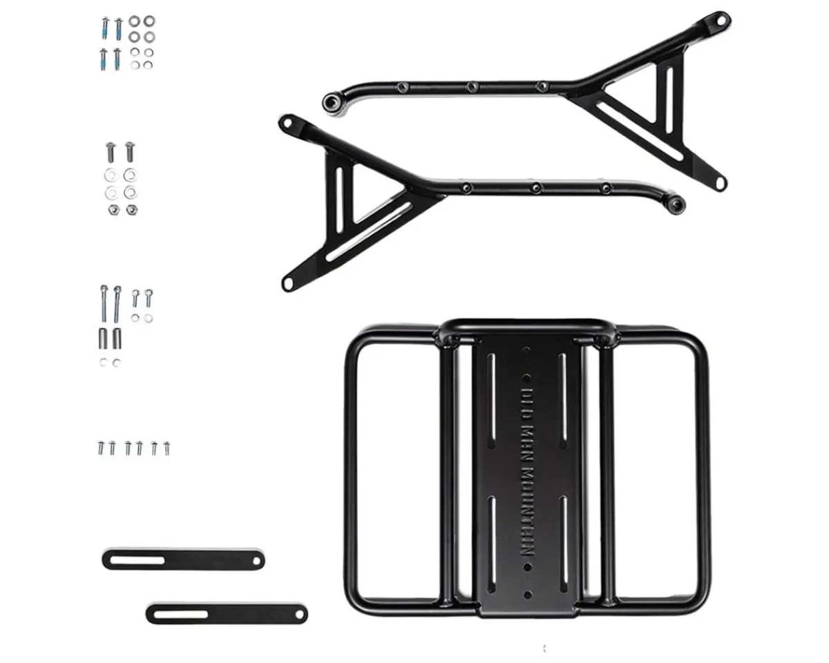 Old Man Mountain Racks, Fenders, & Trailers|Pizza Rack (Black) (w/3-Pack Mounts)