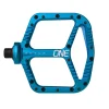 OneUp Components Pedals & Cleats|Aluminum Platform Pedals (Blue) (9/16")