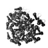 OneUp Components Pedals & Cleats|Aluminum Platform Pedal Pin and Washer Kit (Black) (40 Piece)