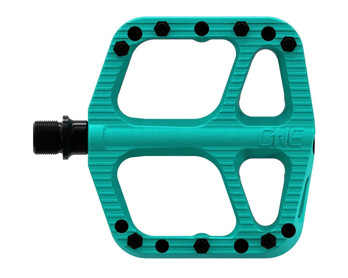 OneUp Components Pedals & Cleats|Comp Platform Pedals (Turquoise) (9/16") (S)