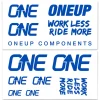OneUp Components Frame Protection & Decals|Decal Kit (Blue)