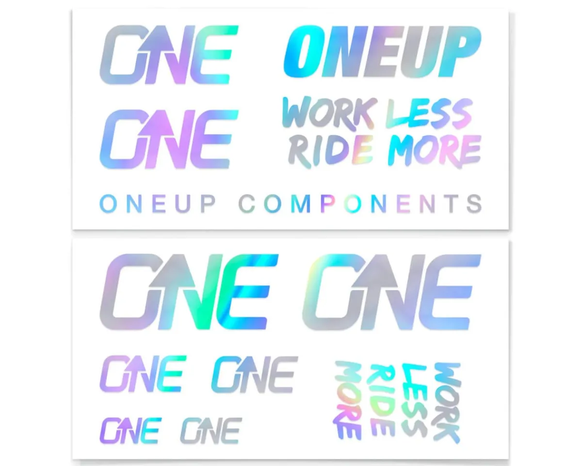OneUp Components Frame Protection & Decals|Decal Kit (Oil Slick)