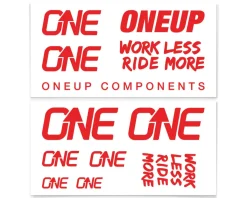 OneUp Components Frame Protection & Decals|Decal Kit (Red)