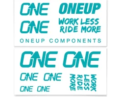 OneUp Components Frame Protection & Decals|Decal Kit (Turquoise)