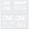 OneUp Components Frame Protection & Decals|Decal Kit (White)