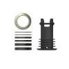 OneUp Components Headsets & Spacers|EDC Threaded Top Cap (Gold) (1 1/8") (Alloy) (Includes Headset Spacers)