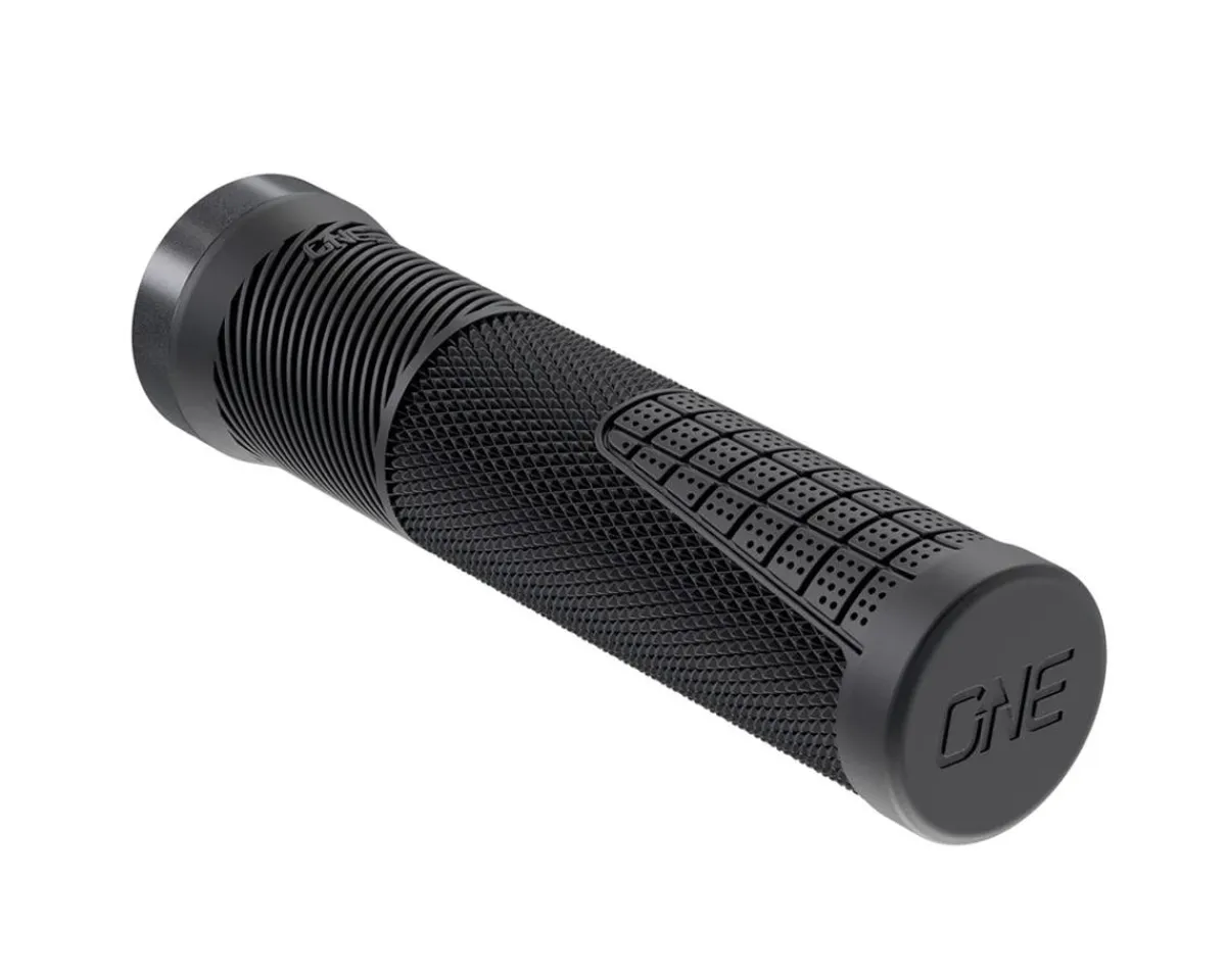 OneUp Components Grips & Handlebar Tape|Thin Lock-On Grips (Black)