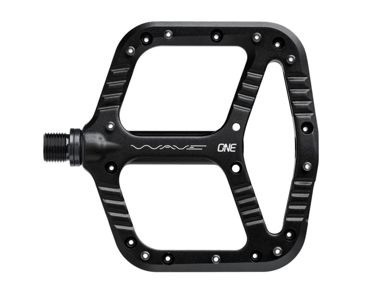 OneUp Components Pedals & Cleats|Wave Platform Pedals (Black)