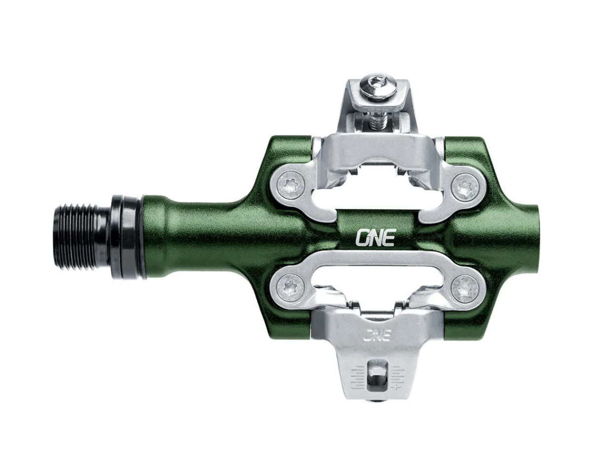 OneUp Components Pedals & Cleats|XC Clip Pedals (Dark Green)