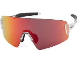 Optic Nerve Sunglasses & Goggles|Fixie Blast Sunglasses (Shiny Crystal Clear) (Red Mirror Lens)