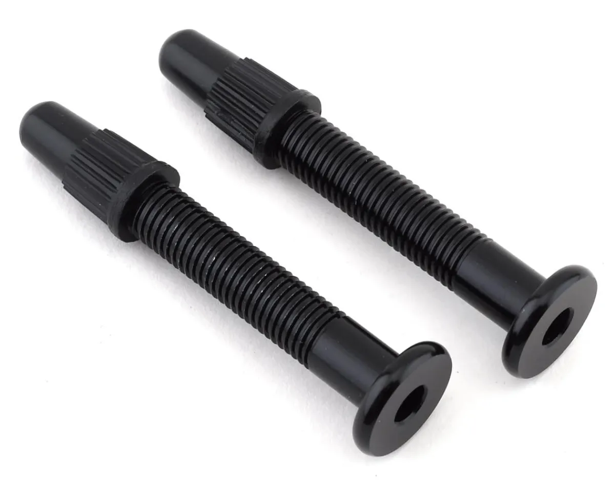 Orange Seal Tubeless Tire Tools|Tubeless Accessories|VersaValve Tubeless Valve Kit (Black/Multi-Color) (Pair) (32mm)