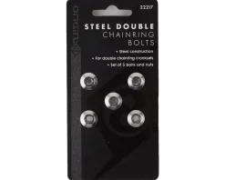 Origin8 Chainrings & Accessories|Double Chainring Bolts (Chrome) (5 Pack)