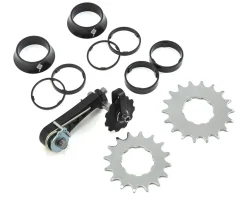 Origin8 Cassettes|Single Speed Conversion Kit (Black/Silver) (16/18T)