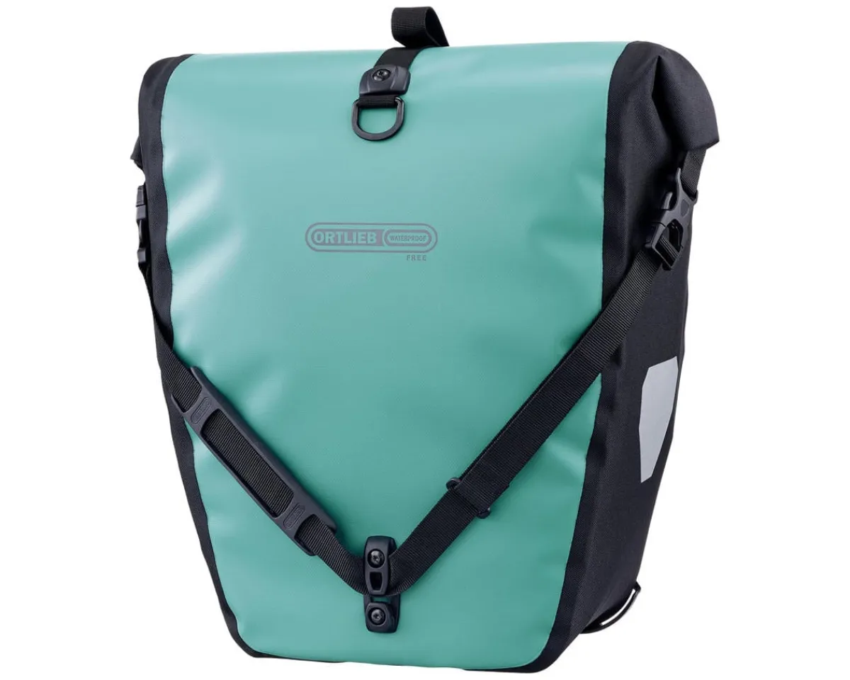 Ortlieb Bags & Packs|Back-Roller Free Pannier (Lagoon/Black) (Pair) (40L)