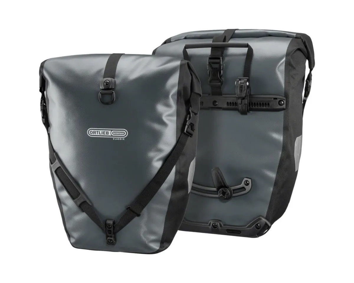 Ortlieb Bags & Packs|Back-Roller Panniers (Grey) (40L) (Pair)